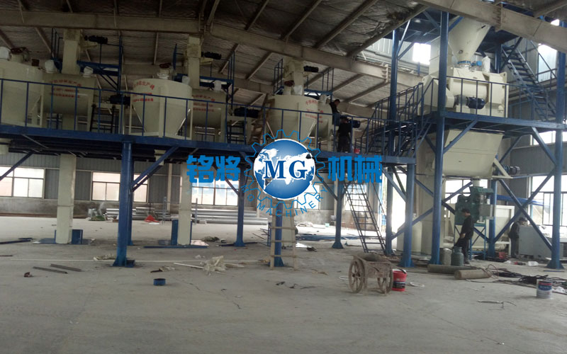 干粉砂漿生產線和混凝土攪拌站有何不同？