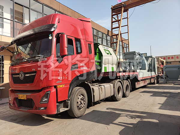 四立方主機，時產15噸生產線，發往江蘇連云港